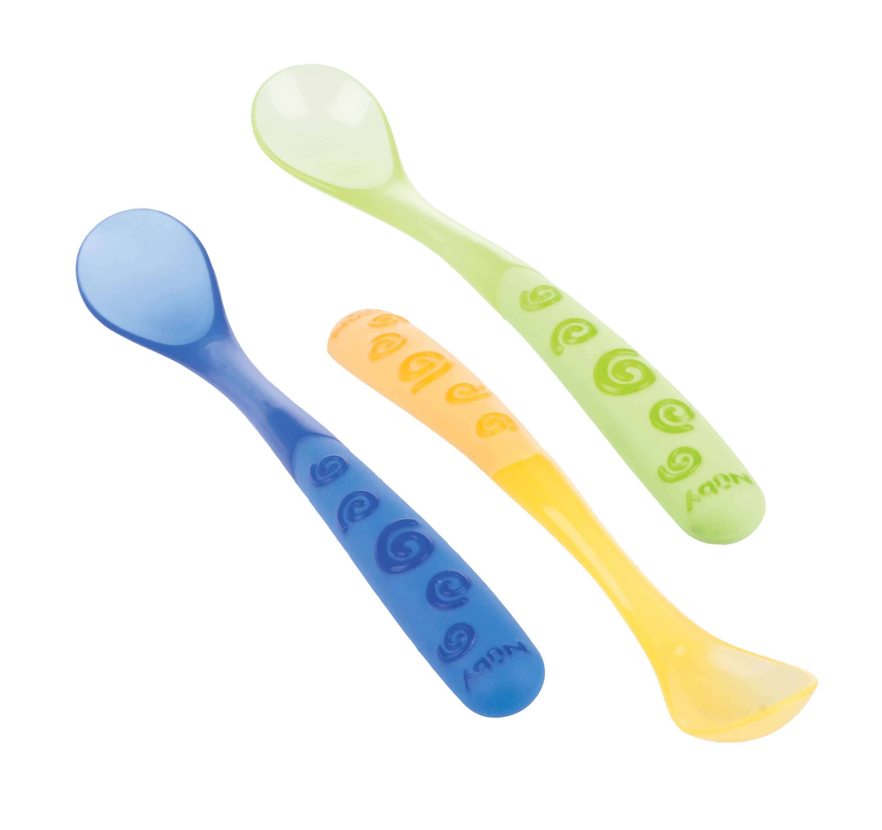 Long Handle Weaning Spoons (6 Pack) – Nuby
