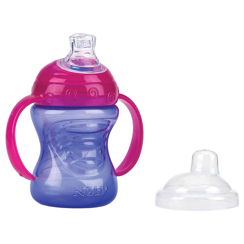 No-Spill Flip-It Cup With Handles – Red - Mybabykw