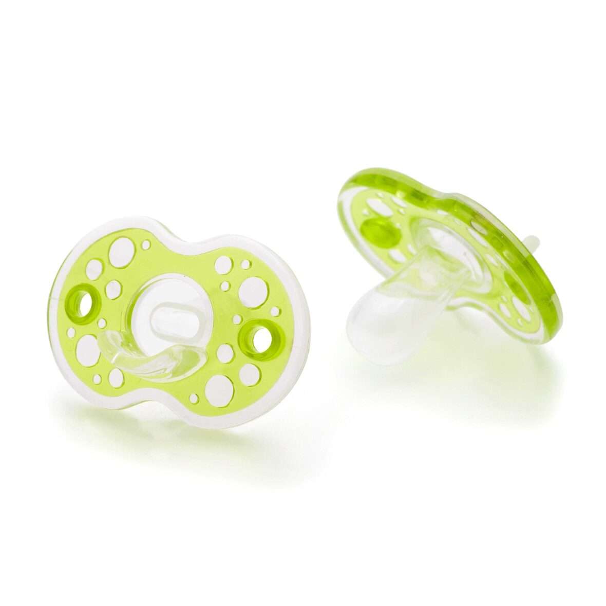 Silicone Cherry soother 6m+ – GREEN